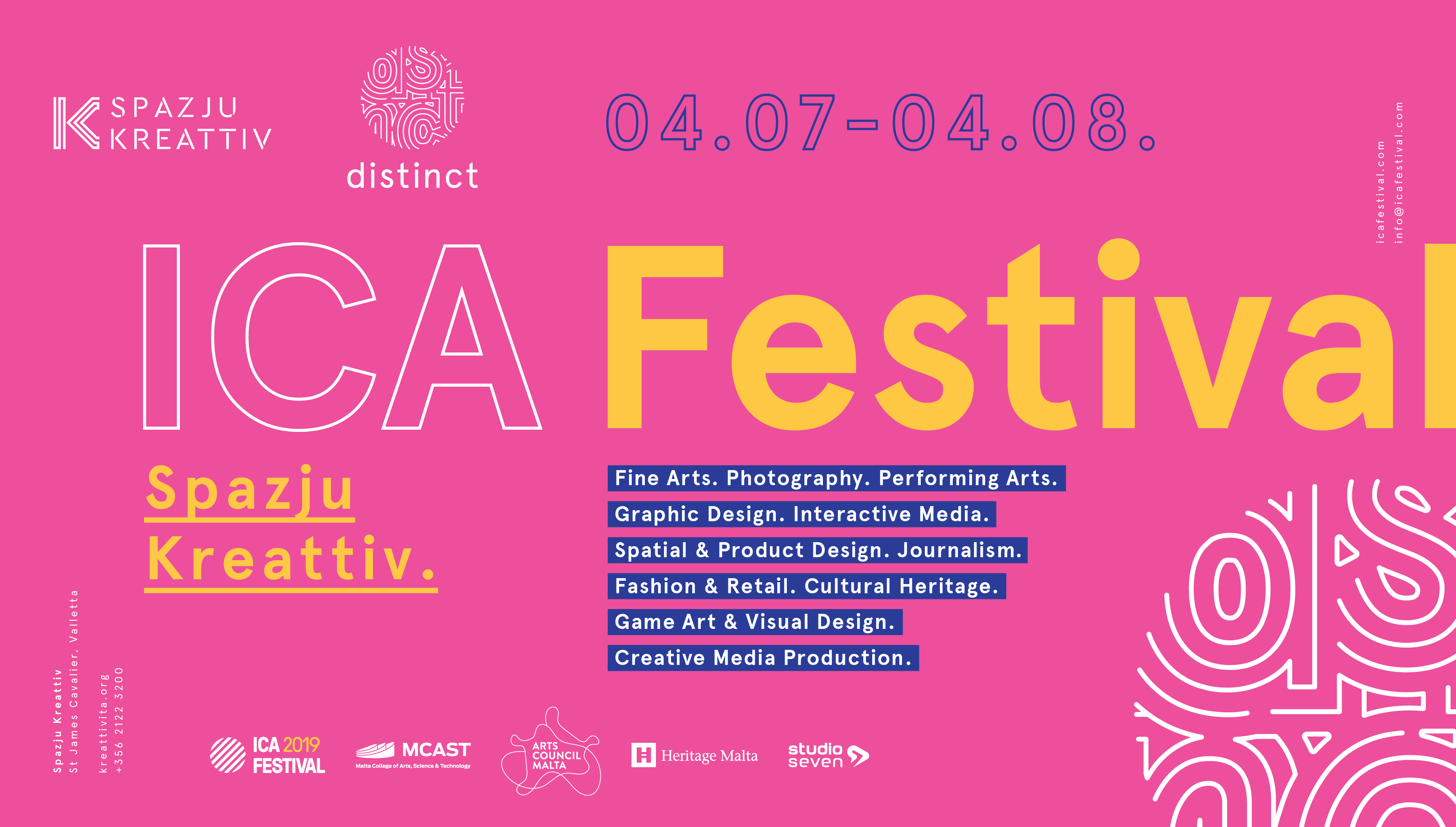 ICA Festival Generic Poster